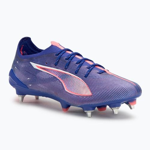 PUMA Ultra 5 Ultimate MxSG Lapislazuli/Puma Weiß/Sonnenuntergang glühen Fußballschuhe