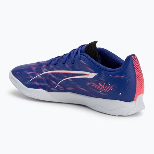 PUMA Ultra 5 Play IT lapis lazuli/puma weiß/sunset glow Fußballschuhe