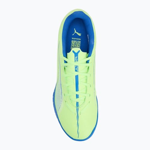 PUMA Ultra 5 Play IT fizzy apple/puma weiß Fußballschuhe