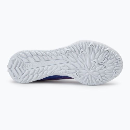 PUMA Ultra 5 Play TT Jr Kinder Fußballschuhe Lapislazuli/Puma Weiß/Sunset Glow