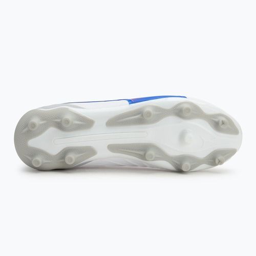 PUMA King Match FG/AG Jr Kinder-Fußballschuhe puma weiß/bluemazing/flat light grey/sunset glow