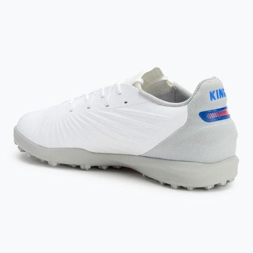 PUMA King Match TT Jr Kinder-Fußballschuhe puma weiß/bluemazing/flat light grey/sunset glow