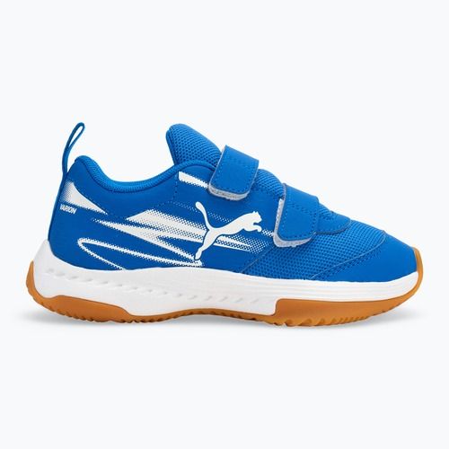 Kinder-Hallensportschuhe PUMA Varion II V Jr puma team royal/puma weiß/gum