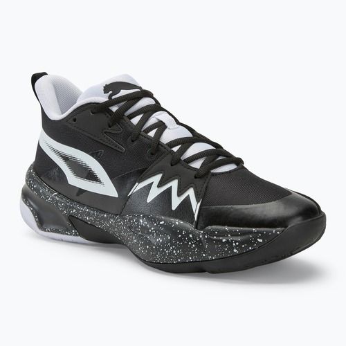 Herren Basketballschuhe PUMA Genetics Speckle puma schwarz/puma weiß