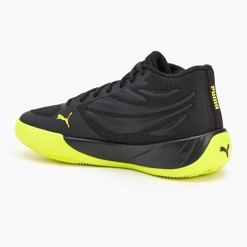 Basketballschuhe Herren PUMA Court Pro puma black/electric lime