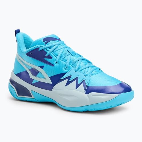 Basketballschuhe PUMA Genetics purple glimmer/bright aqua/strong gray/white