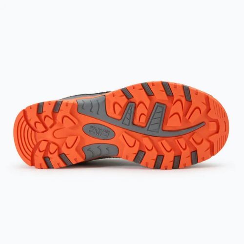 CMP Kinder-Trekking-Stiefel Rigel Low Wp b.blue / arancio