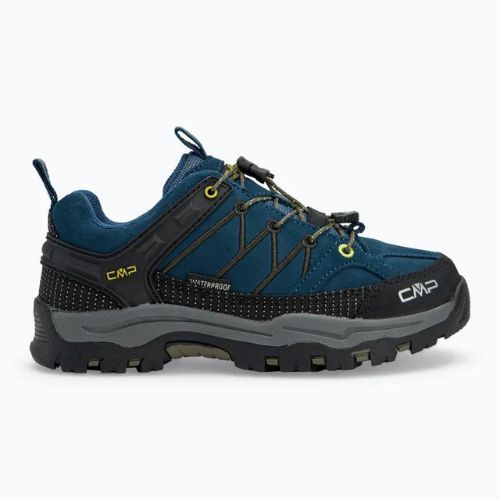 CMP Kinder-Trekking-Stiefel Rigel Low Wp blau Tinte / gelb