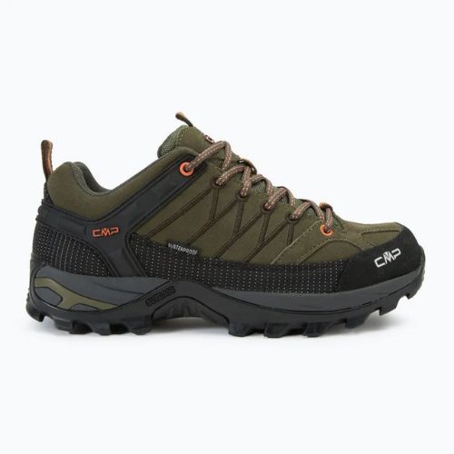 CMP Rigel Low Herren-Trekkingstiefel oliv/flamm