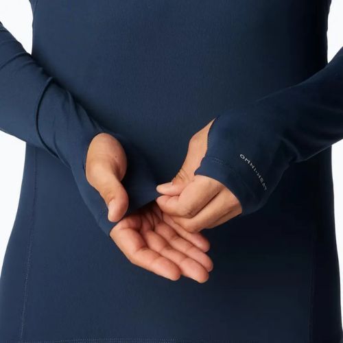 Columbia Midweight Stretch Thermo-Langarmshirt, Herren, collegiate navy