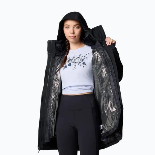 Damen 3-in-1 Jacke Columbia Pulaski II Interchange schwarz