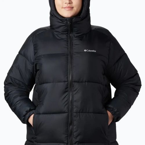 Columbia Damen Daunenjacke Puffect II Mid Hooded schwarz