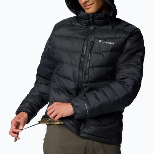 Columbia Labyrinth Loop II Herren Daunenjacke mit Kapuze schwarz