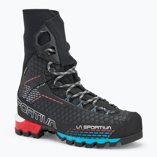 Hochgebirgsschuhe Bergstiefel Damen La Sportiva Trango Pro GTX black/ hibiscus