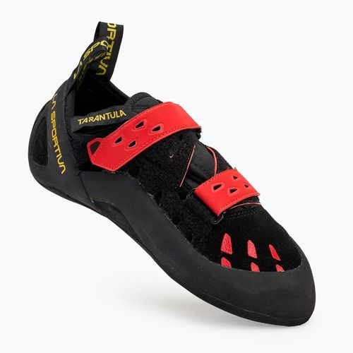 La Sportiva Herren Kletterschuhe Tarantula schwarz/mohnfarben