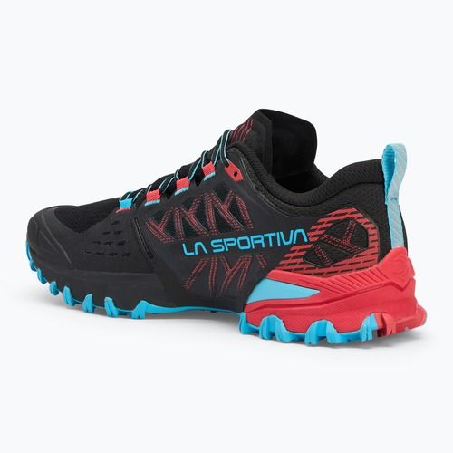 Laufschuhe Damen La Sportiva Bushido III GTX black/ hibiscus