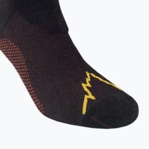 La Sportiva Ultra Laufsocken schwarz/gelb