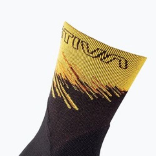 La Sportiva Ultra Laufsocken schwarz/gelb