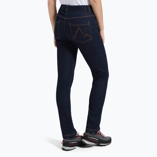 Damen Kletterhose La Sportiva Eldo Jeans Jeans/Tiefsee