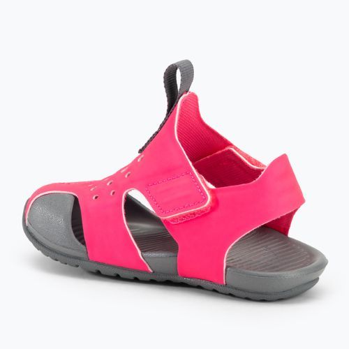 Nike Sunray Protect 2 Kinder Sandalen Hyper Pink/Rauchgrau/Fuchsia Glow