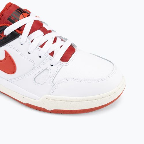 Männer Nike Full Force Low weiß/schwarz/team orange/polar Schuhe