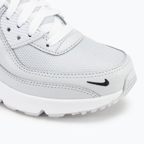 Nike Air Max 90 reines Platin/kosmischer Ton Kinderschuhe