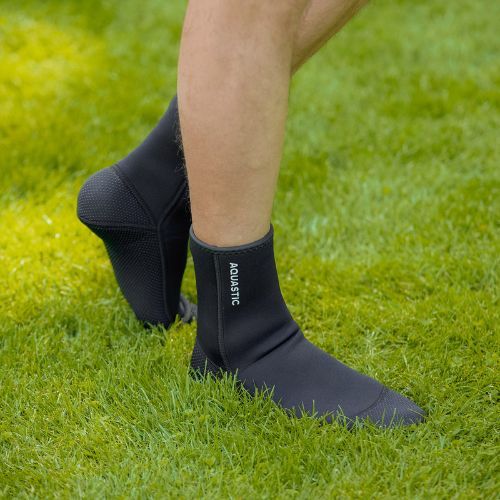 AQUASTIC Wintstick Neoprensocke 3 mm schwarz