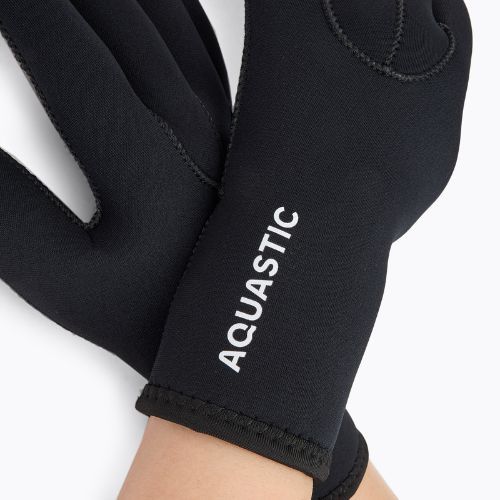 AQUASTIC Wintstick Neopren-Handschuhe 3 mm schwarz