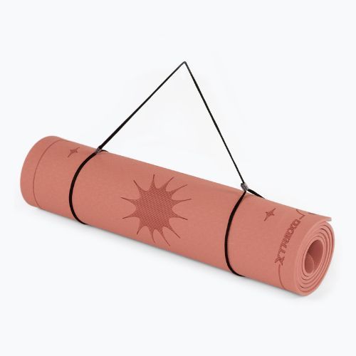 TREXO Yogamatte TXO-B4Z001-RD 6 mm rot