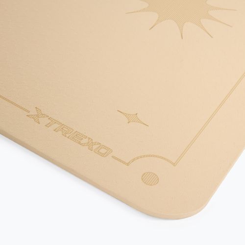 Yogamatte XTREXO TXO-B4Z001-BZ 6 mm Hellbraun