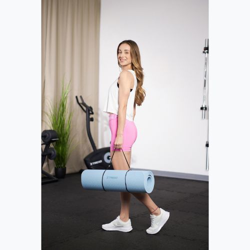 Fitnessmatte TREXO TXO-B4Z002-BL 10 mm Blau
