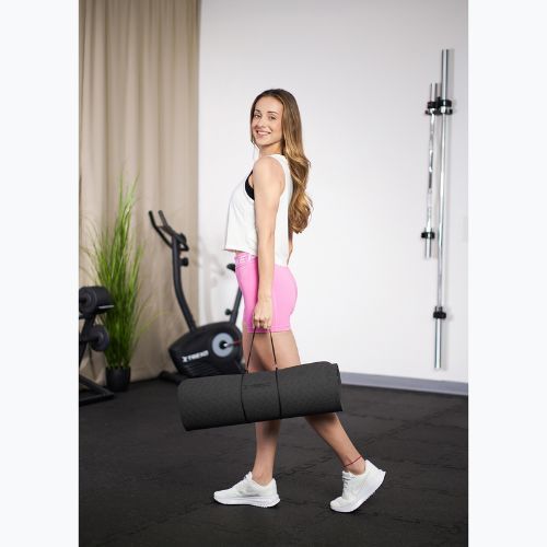 Fitnessmatte TREXO TXO-B4Z002-CH 10 mm Dunkelgrau