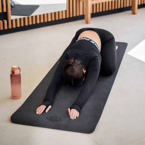Fitnessmatte TREXO TXO-B4Z002-CH 10 mm Dunkelgrau
