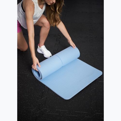 Fitnessmatte TREXO TXO-B4Z002-BL 6 mm Blau