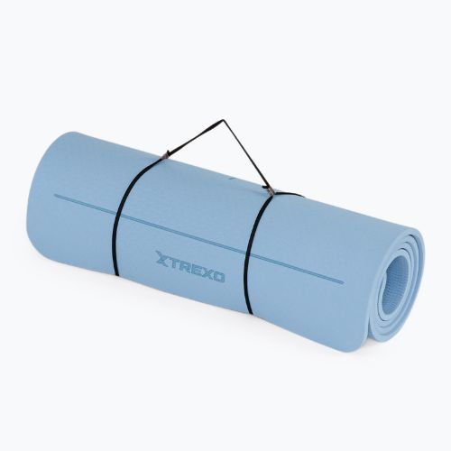 TREXO-Fitnessmatte TXO-B4Z002-BL 6 mm blau