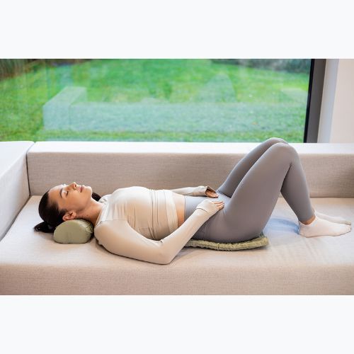 Akupressurmatte XTREXO mit Kopfkissen TXO-B4Z004-GN Grün