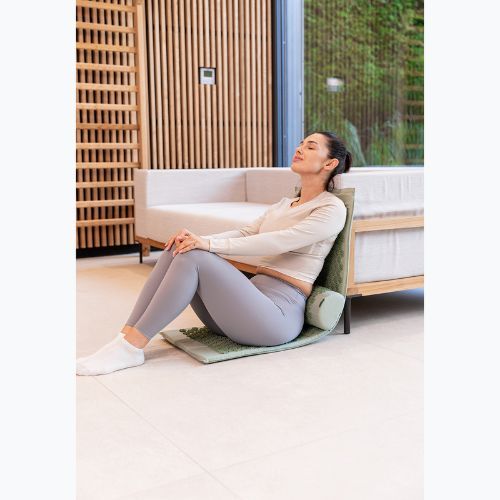 Akupressurmatte XTREXO mit großem Kopfkissen TXO-B4Z005-GN Grün