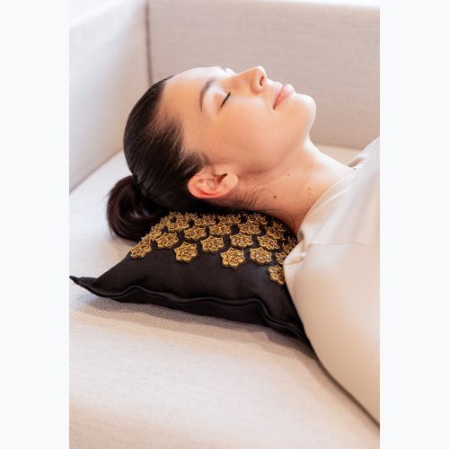 Akupressurmatte XTREXO ECO mit Kopfkissen TXO-B4Z006-BK Schwarz