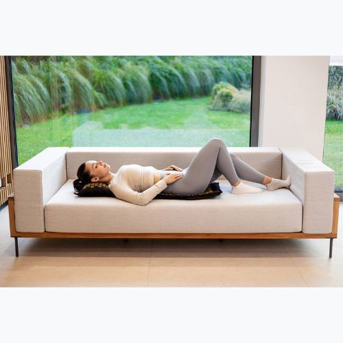 Akupressurmatte XTREXO ECO mit Kopfkissen TXO-B4Z006-BK Schwarz