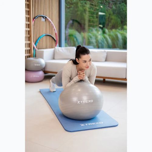 Gymnastikball XTREXO TXO-B4Z007-GY 55 cm Grau