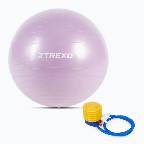 Gymnastikball TREXO TXO-B4Z008-VT 65 cm lila