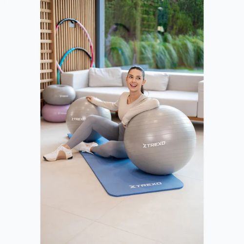 TREXO Gymball TXO-B4Z008-GY 65 cm grau