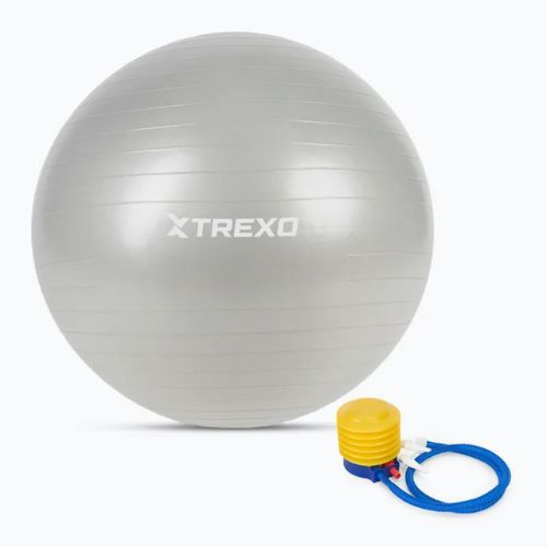 Gymnastikball XTREXO TXO-B4Z009-GY 75 cm Grau