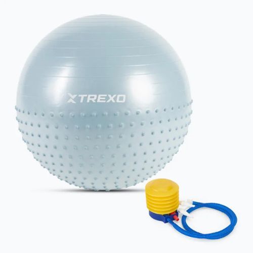 Massage-Gymnastikball XTREXO TXO-B4Z021-BL 65 cm Blau