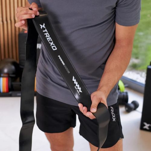 Rehabilitationsband TREXO TXO-B4Z072-BK 12-15 kg Schwarz