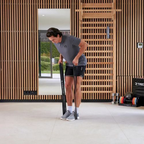 Rehabilitationsband TREXO TXO-B4Z072-BK 12-15 kg Schwarz