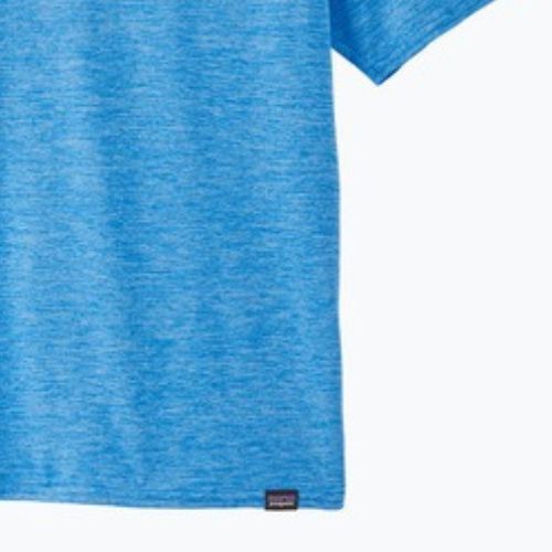 Herren Patagonia Cap Cool Daily Graphic Shirt Lands chouinard crest/vessel blue x-dye