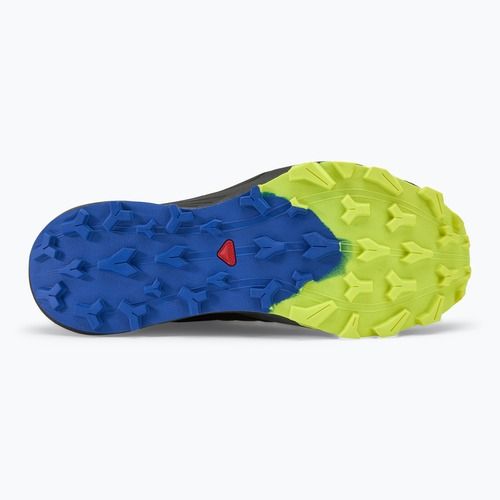 Salomon Thundercross GTX Herren Laufschuhe schwarz/surf the web/safety yellow