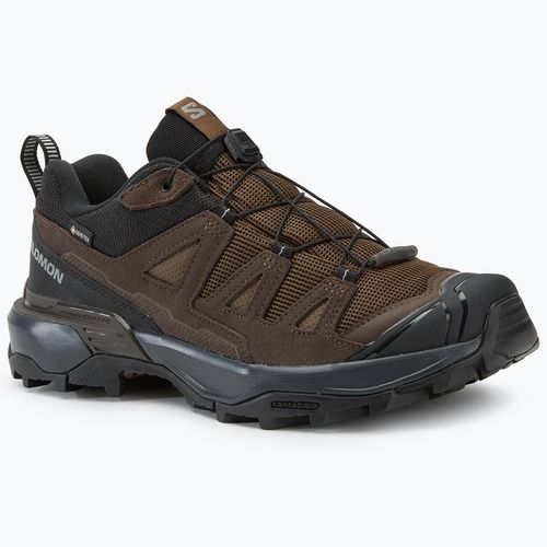 Herren-Trekking-Stiefel Salomon X ULTRA 360 LTR GTX dunkle Erde/delicioso/ sharkskin