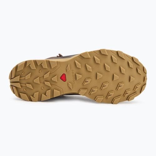 Salomon Outsnap CSWP Damen Wanderschuhe schwarz Kaffee/Pfefferkorn/Gum